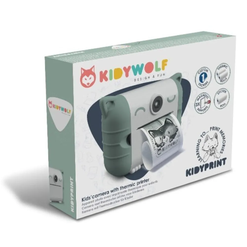 Kidywolf Kidyprint Cámara de fotos impresora · (Dos colores)*Niños Tecnología|Cámaras Infantiles