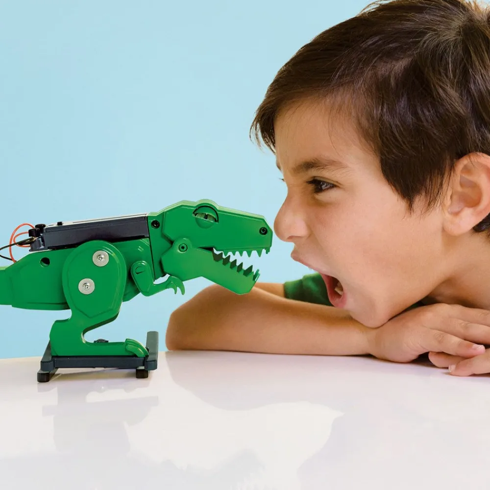 4M Kidz Robotix Robot Tiranosaurio Rex ·*Niños Juguetes Stem