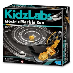 4M Kidzlabs Carrera de Canicas Eléctrica ·*Niños Juguetes Stem