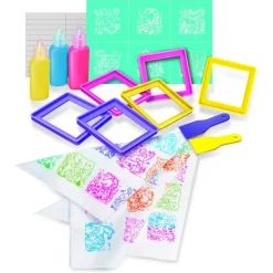 4M KidzMaker Decora tus telas ·*Niños Kit De Manualidades