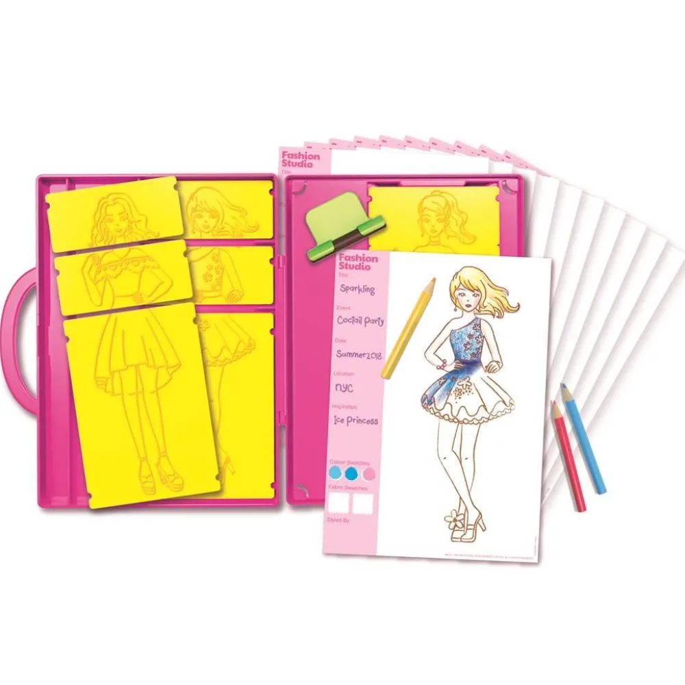 4M KidzMaker Estudio de Moda ·*Niños Kit De Manualidades|Juguetes De Toda La Vida