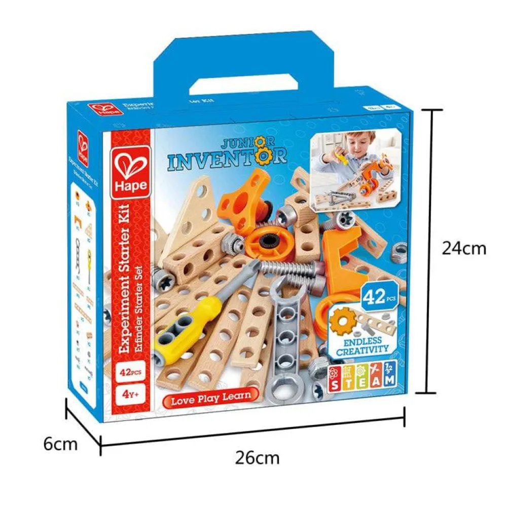 Hape Kit de Experimentos para principiante ·*Niños Juguetes Waldorf|Juguetes Montessori
