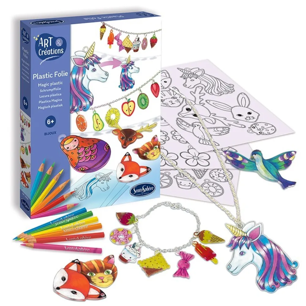 Sentosphère Kit joyas plásticas*Niños Kit De Manualidades