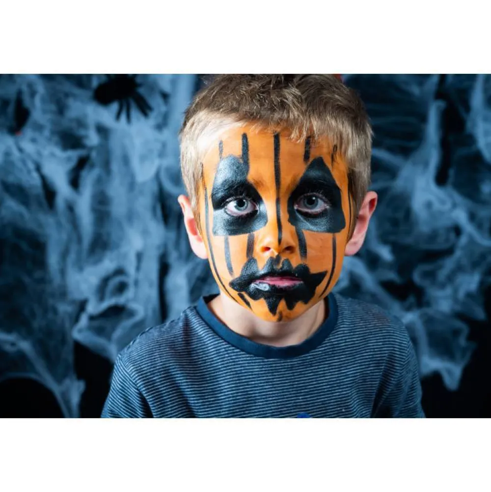 Namaki Kit maquillaje calabaza y esqueleto ·*Niños Pintura Facial Para Niños Y Niñas|Disfraces Infantiles