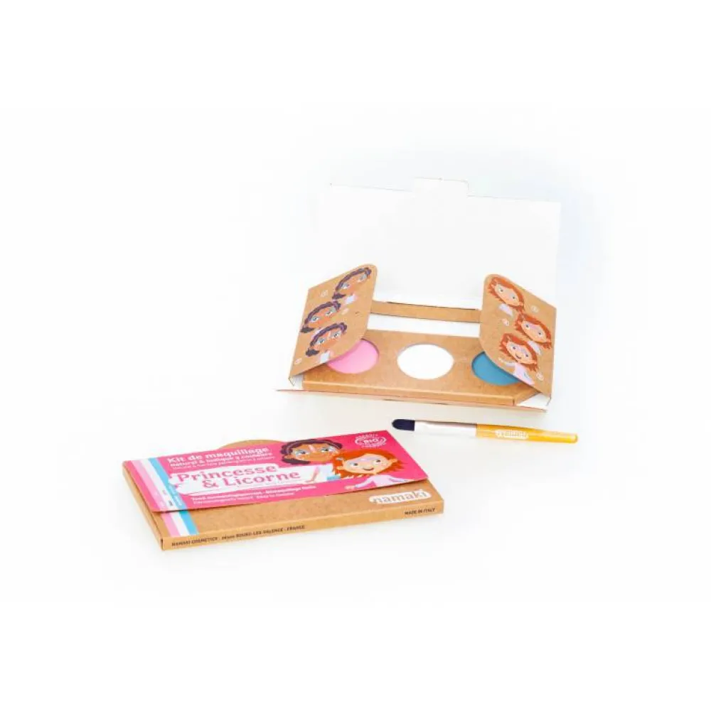 Namaki Kit maquillaje princesa y unicornio ·*Niños Pintura Facial Para Niños Y Niñas|Disfraces Infantiles