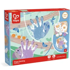Hape Kit pintura de dedos ·*Niños Kit De Manualidades