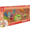 Hape Kit Rítmico Banda de la naturaleza ·*Niños Juguetes Montessori|Juguetes De Madera Para Niños