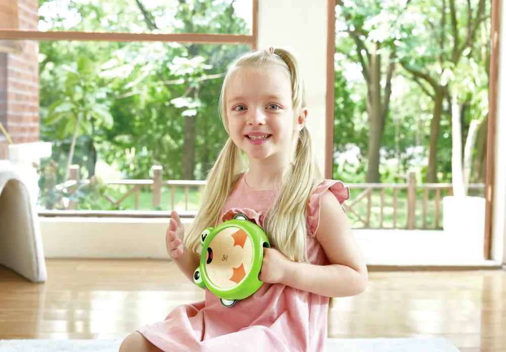 Hape Kit Rítmico Banda de la naturaleza ·*Niños Juguetes Montessori|Juguetes De Madera Para Niños