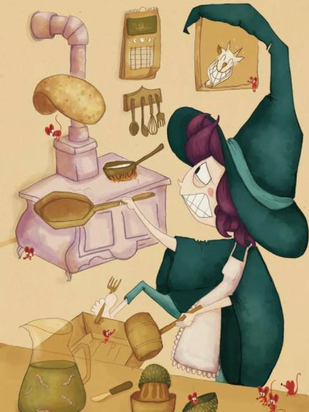 Jaguar La Bruja Pocha*Niños Libros De Halloween Para Niños|Álbumes Ilustrados Infantiles