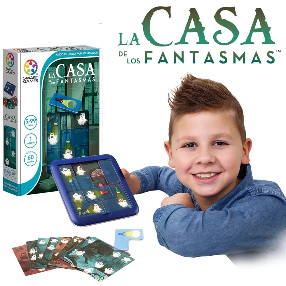 Smart Games La casa de los fantasmas ·*Niños Smart Games|Juegos De Lógica