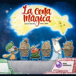 hola monstruo La cena mágica*Niños Libros De Navidad Para Niños|Álbumes Ilustrados Infantiles