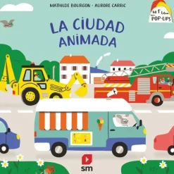 SM La ciudad animada* Libros Pop-Up|Libros Con Solapas