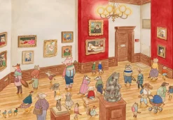 Tutifruti Editorial La familia Gatez en el museo* Álbumes Ilustrados Infantiles