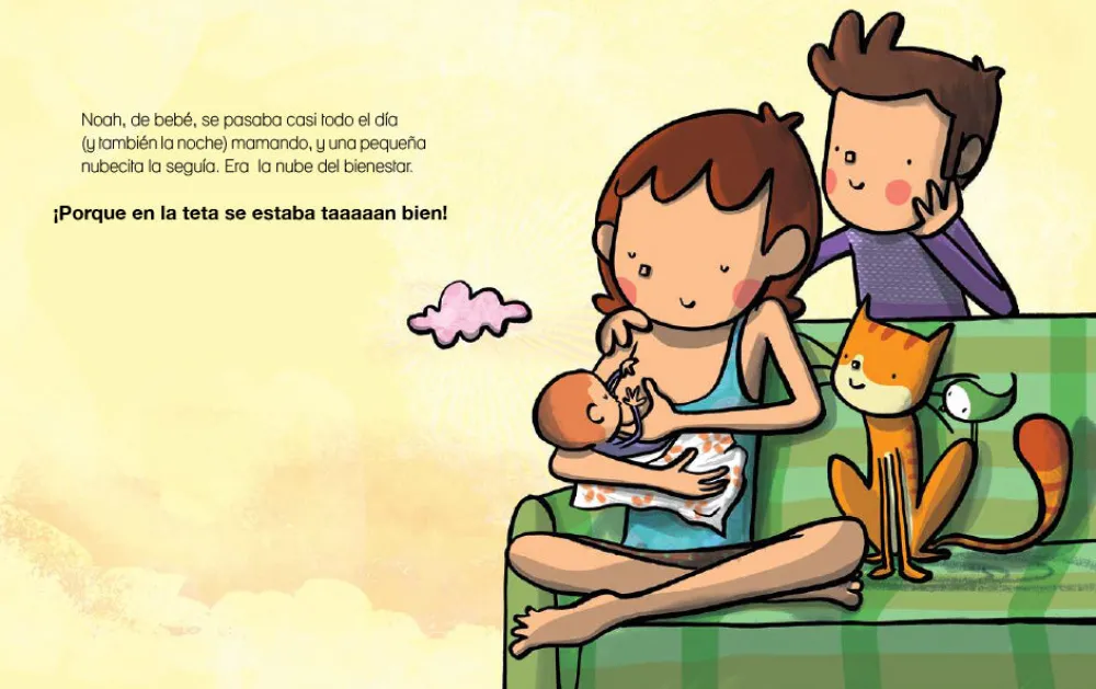 Carambuco La fiesTETA* Álbumes Ilustrados Infantiles|Libros Sobre Primeras Experiencias