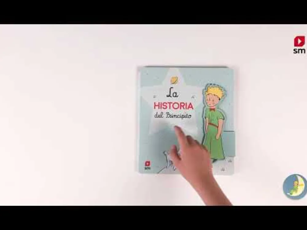 SM La historia del Principito* Libros Con Letra Ligada|Álbumes Ilustrados Infantiles