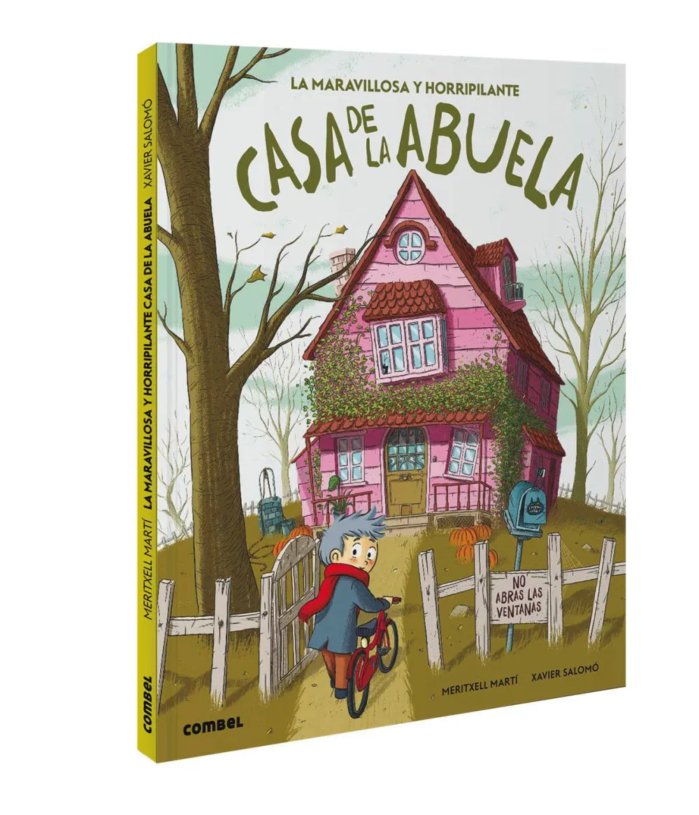Combel La maravillosa y horripilante casa de la abuela*Niños Libros De Halloween Para Niños|Álbumes Ilustrados Infantiles