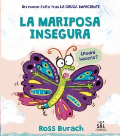 Lata de Sal La Mariposa Insegura* Libros Sobre Emociones|Álbumes Ilustrados Infantiles