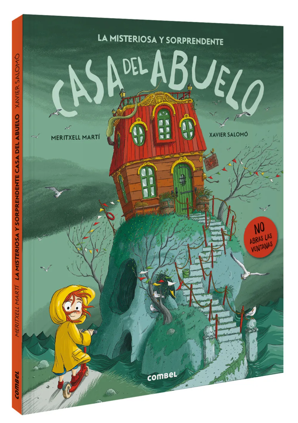 Combel La misteriosa y sorprendente casa del abuelo*Niños Libros De Halloween Para Niños|Álbumes Ilustrados Infantiles