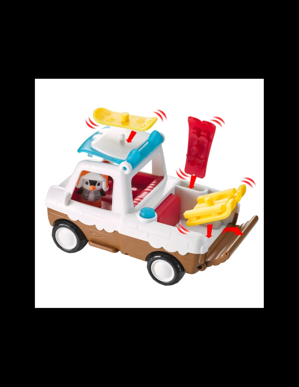 Klorofil La Pick Up Alpino ·*Niños Casas De Muñecas|Juguetes Waldorf
