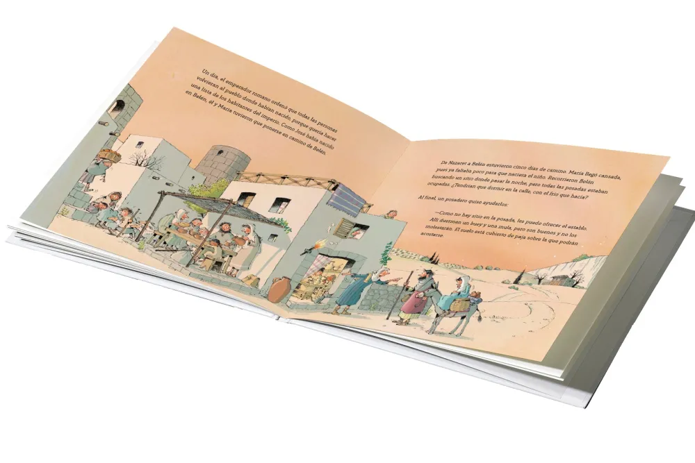 Combel La primera Navidad ·*Niños Libros De Navidad Para Niños|Álbumes Ilustrados Infantiles
