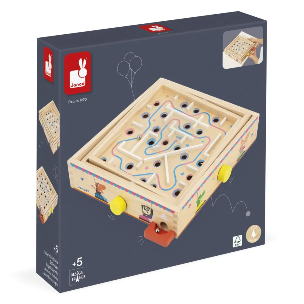 Janod Laberinto de bola ·*Niños Juguetes Y Juegos Motricidad Fina