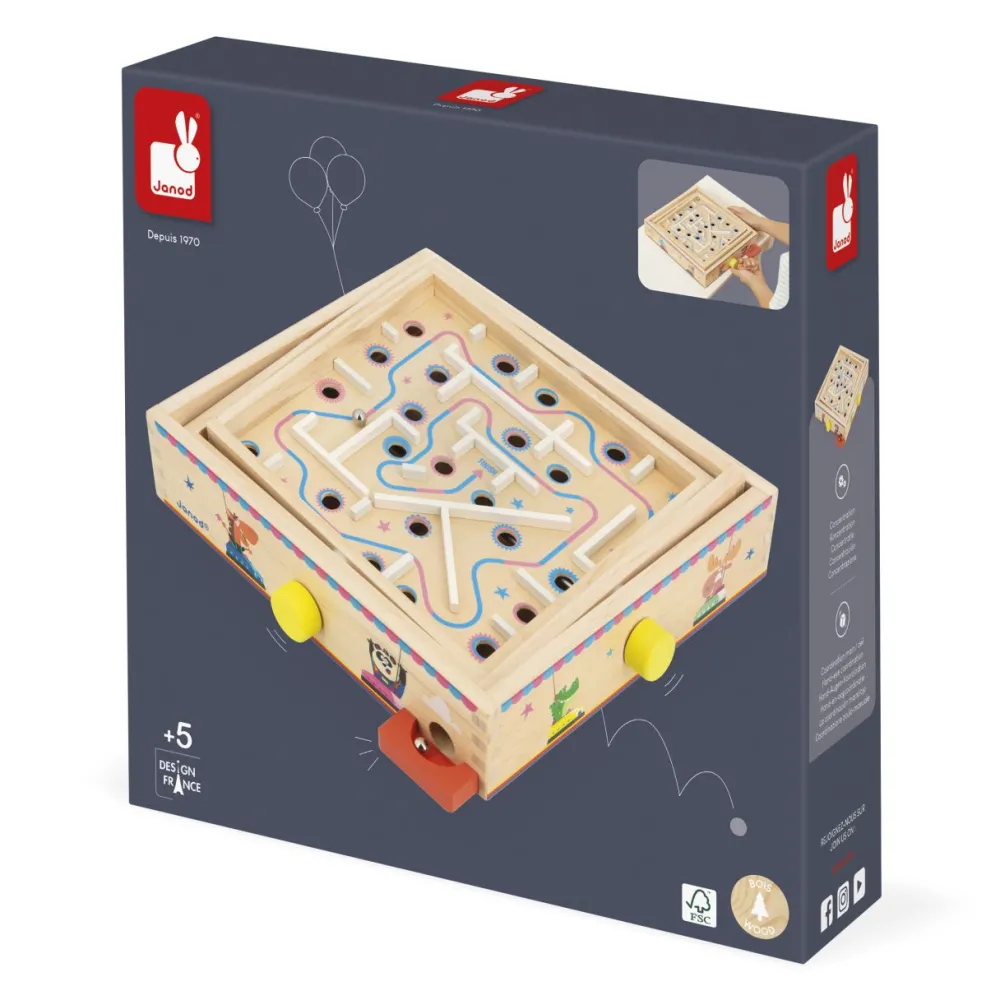 Janod Laberinto de bola ·*Niños Juguetes Y Juegos Motricidad Fina