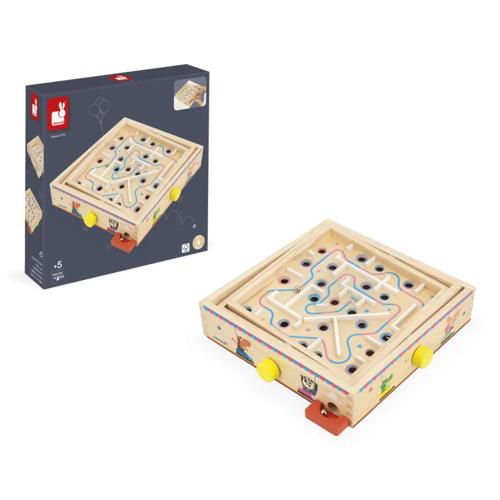 Janod Laberinto de bola ·*Niños Juguetes Y Juegos Motricidad Fina