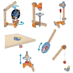Hape Laboratorio de ciencias magnéticas ·*Niños Juguetes De Madera Para Niños|Juguetes Stem