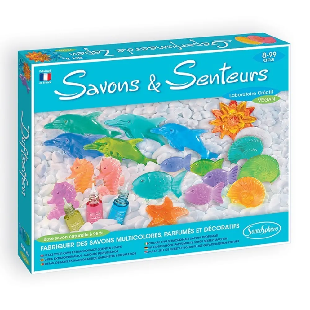 Sentosphère Laboratorio pastillas jabón del Mar · Sentosphere*Niños Kit De Manualidades|Juguetes Y Juegos Motricidad Fina