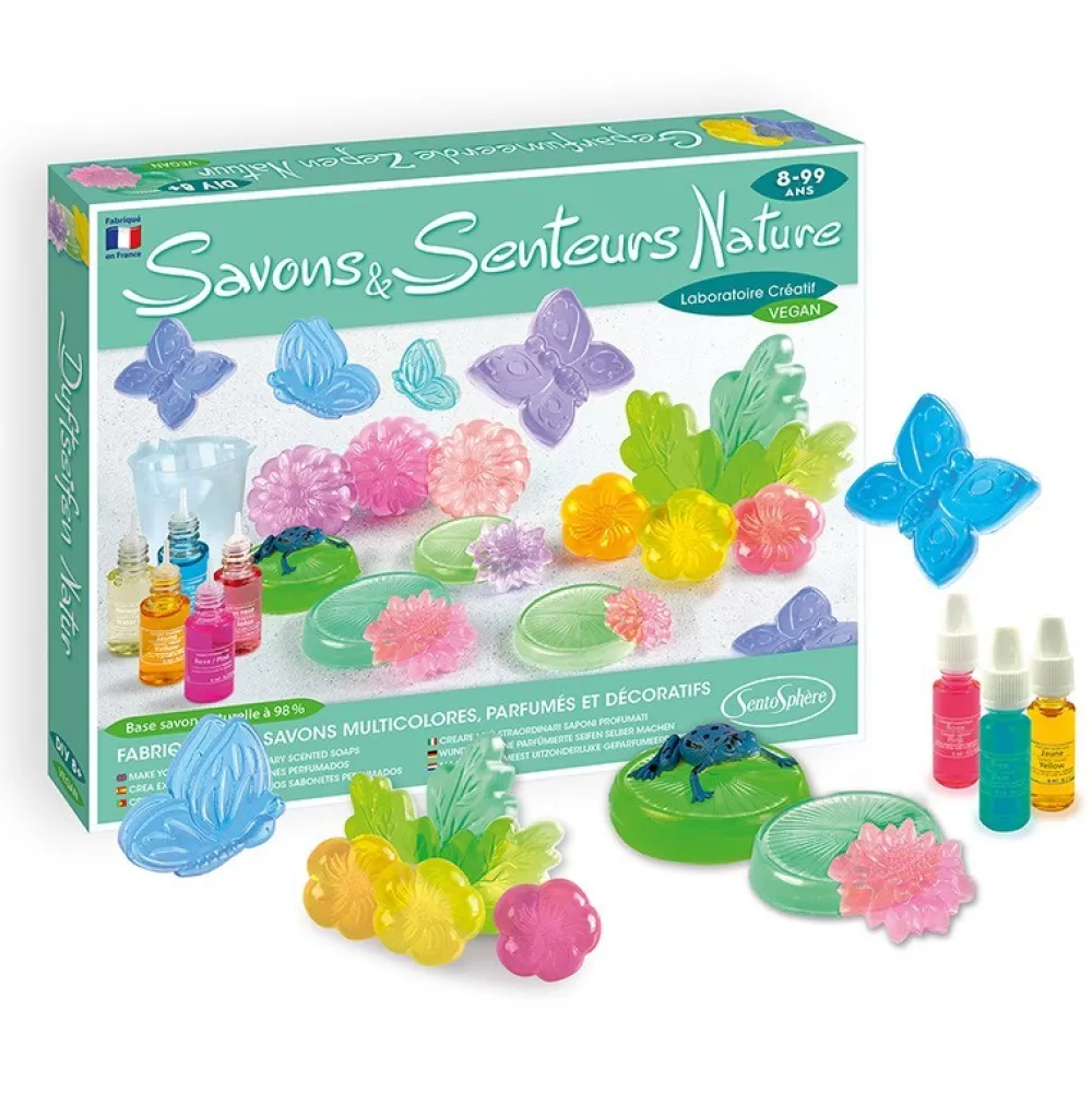 Sentosphère Laboratorio pastillas jabón de la Naturaleza · Sentosphere*Niños Kit De Manualidades|Juguetes Y Juegos Motricidad Fina