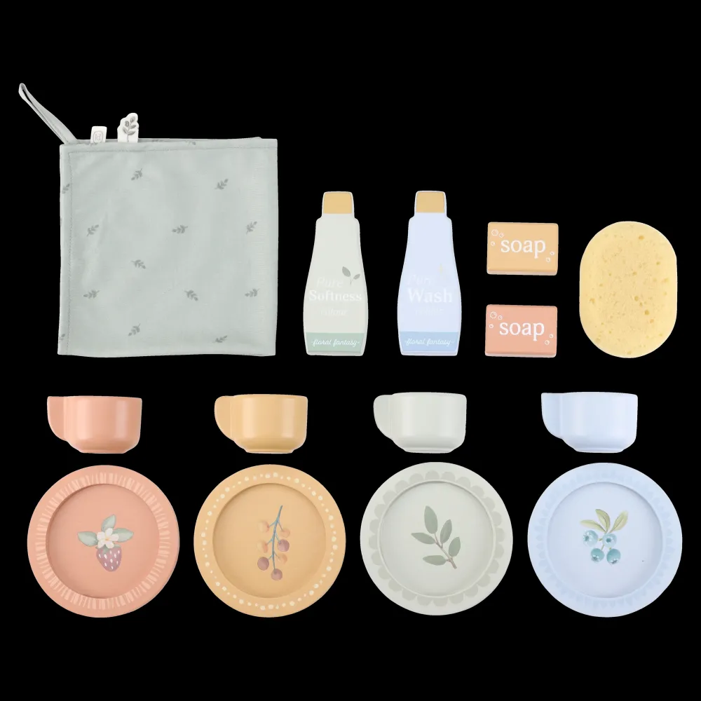 Little Dutch Lavadora FSC ·*Niños Cocinas De Madera Y Accesorios Juguete|Juguetes Waldorf