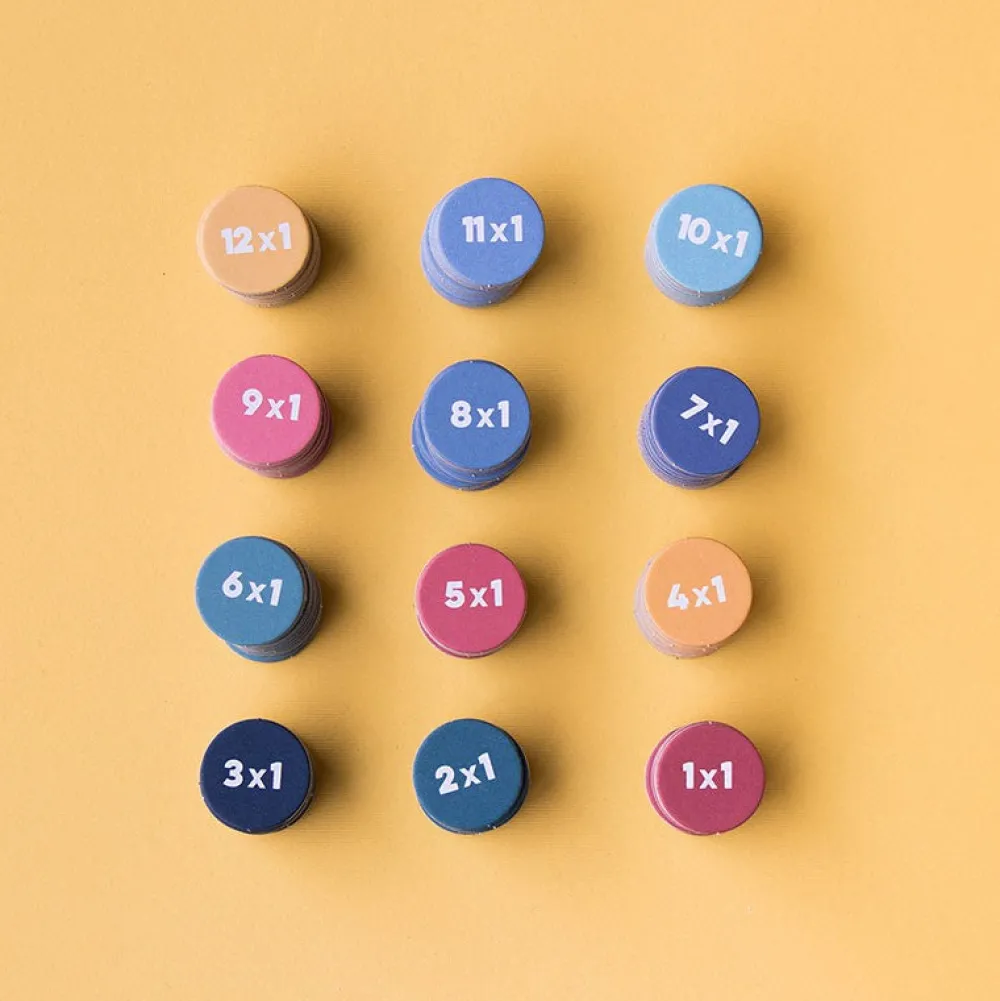 Londji Learn&Fun – Multiplications ·*Niños Juegos De Mesa De Viaje|Juegos De Mesa Competitivos
