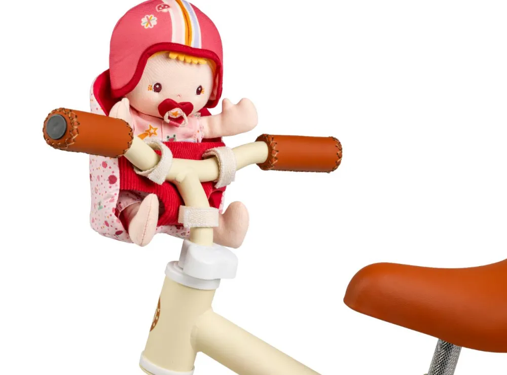 Lilliputiens Lena muñeca y asiento de bicicleta ·*Niños Timbre De Bicicleta Infantil|Patinetes De 3 Ruedas Infantiles