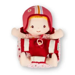 Lilliputiens Lena muñeca y asiento de bicicleta ·*Niños Timbre De Bicicleta Infantil|Patinetes De 3 Ruedas Infantiles