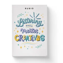Rubio Lettering para mentes creativas*Niños Libros Para Regalar A Mamá|Kit De Manualidades