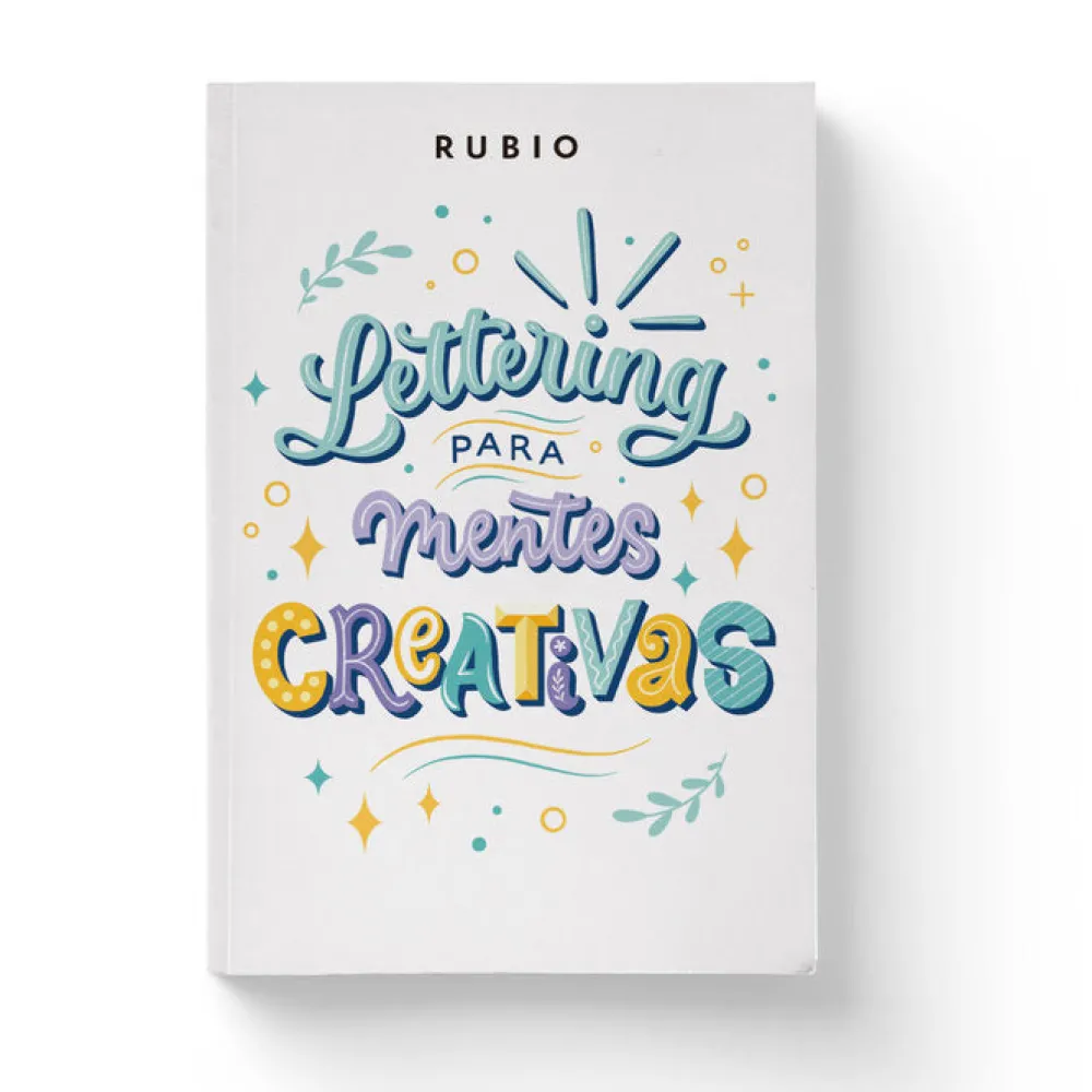 Rubio Lettering para mentes creativas*Niños Libros Para Regalar A Mamá|Kit De Manualidades
