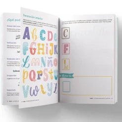Rubio Lettering para mentes creativas*Niños Libros Para Regalar A Mamá|Kit De Manualidades