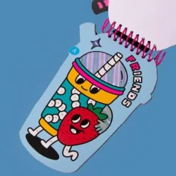 OMY Libreta de pegatinas numeradas Bubble Tea ·* Libros De Pegatinas