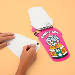 OMY Libreta de pegatinas numeradas Bubble Tea ·* Libros De Pegatinas