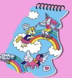 OMY Libreta de pegatinas Unicornio ·* Libros De Pegatinas