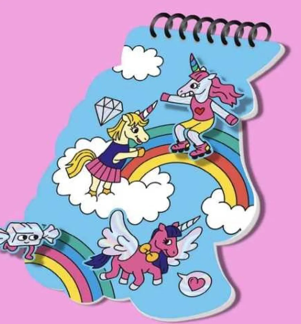OMY Libreta de pegatinas Unicornio ·* Libros De Pegatinas