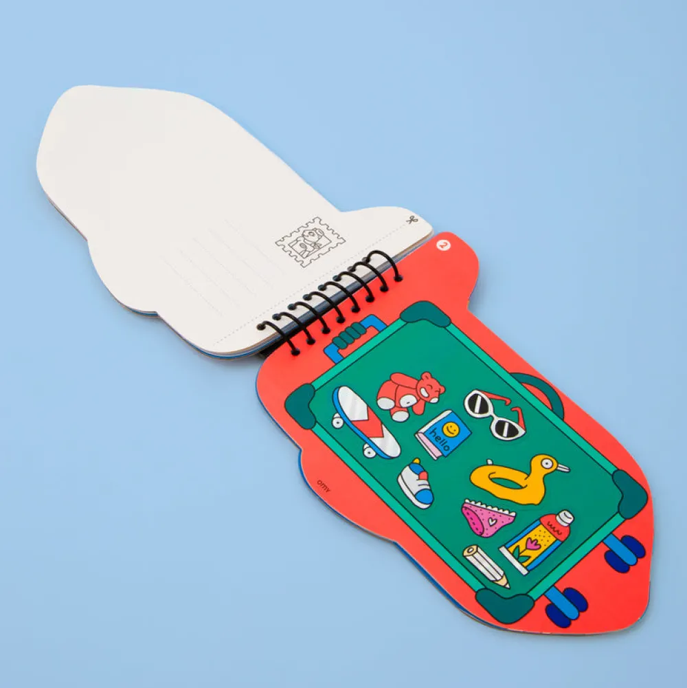 OMY Libreta de pegatinas Vroom ·* Libros De Pegatinas