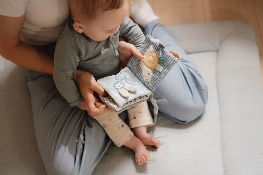 Little Dutch Librito Blando Actividades anilla Forest Friends ·*Niños Libros De Tela Para Bebés|Libros De Tela Para Bebés