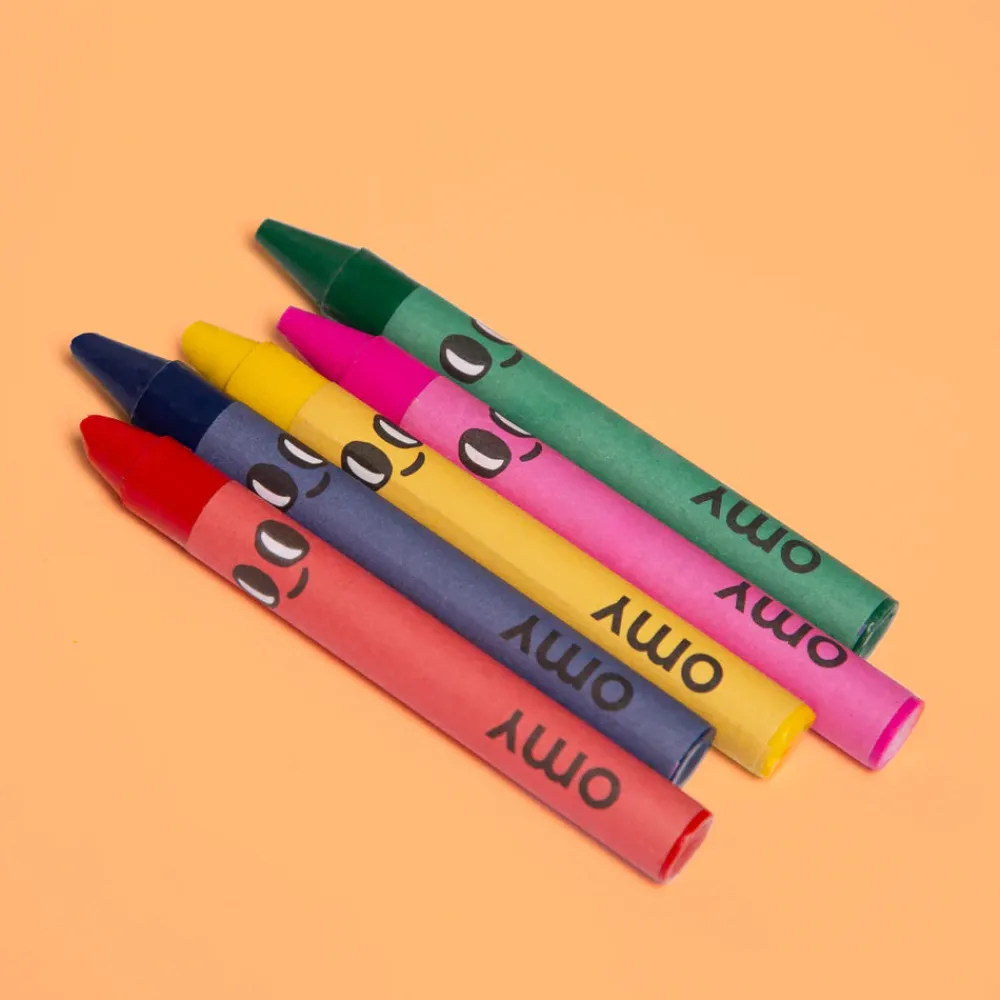 Omy Libro con pinturas y pegatinas Yummi ·*Niños Juegos De Viaje