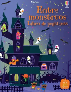 Usborne Libro de pegatinas · Entre monstruos* Libros De Pegatinas