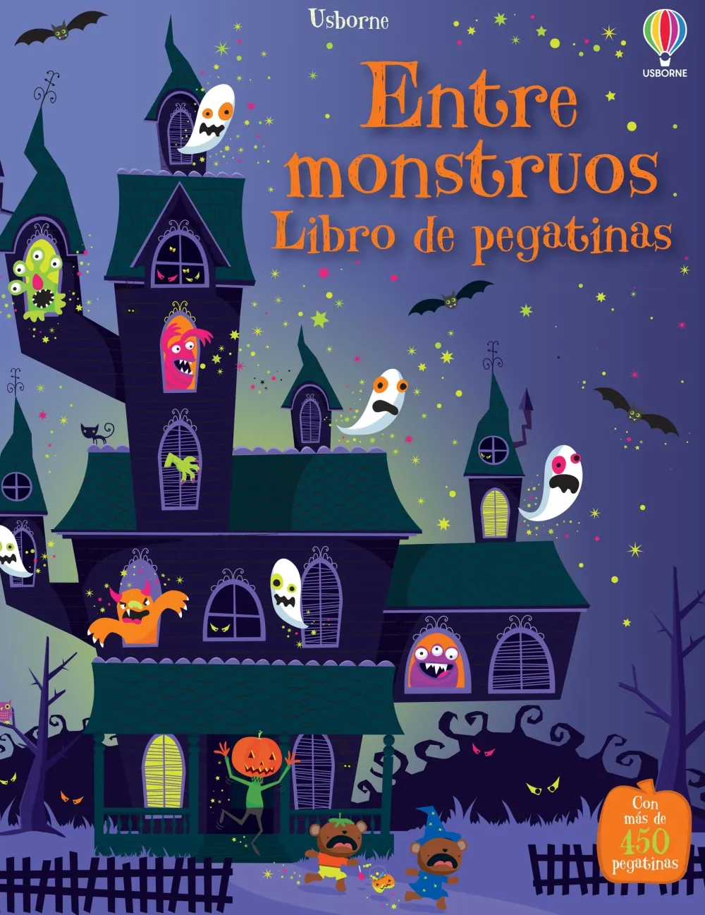 Usborne Libro de pegatinas · Entre monstruos* Libros De Pegatinas