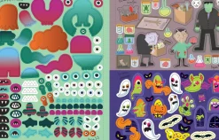 Usborne Libro de pegatinas · Entre monstruos* Libros De Pegatinas