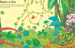 Usborne Libro de pegatinas · La Selva* Libros De Pegatinas