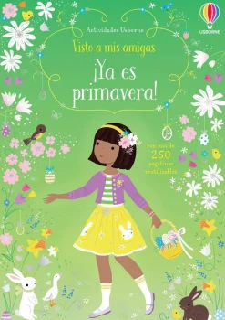 Usborne Libro de pegatinas · Visto a mis amigas ¡Ya es primavera!* Libros De Pegatinas