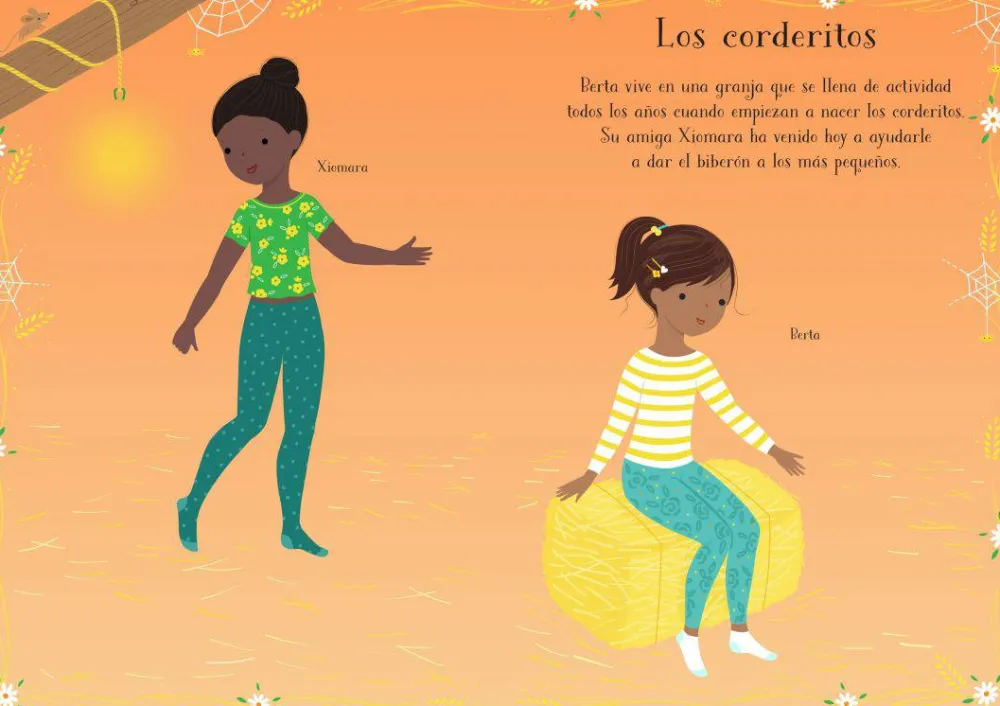 Usborne Libro de pegatinas · Visto a mis amigas ¡Ya es primavera!* Libros De Pegatinas